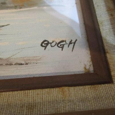 Framed Art Various Artists Oil Painting By H Hargrove & Franz Waldegg Watercolor By H. Levey Artist Gogh
