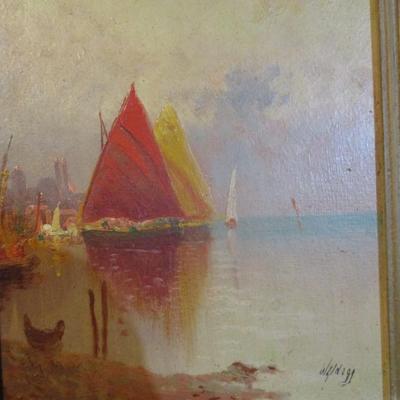 Framed Art Various Artists Oil Painting By H Hargrove & Franz Waldegg Watercolor By H. Levey Artist Gogh