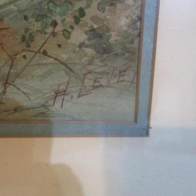 Framed Art Various Artists Oil Painting By H Hargrove & Franz Waldegg Watercolor By H. Levey Artist Gogh