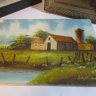 Painting By Various Artists Oil Painting By Franz Waldegg Morrison, Hamilton Y Soon Everett Woodson