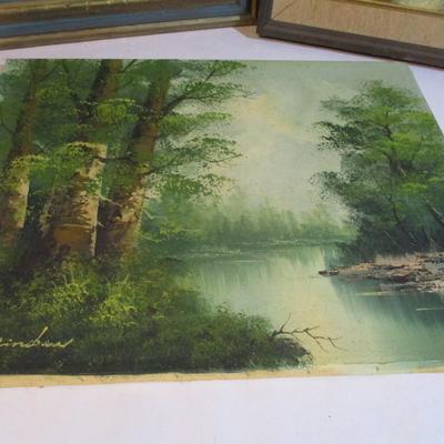 Various Painting By Different Artists 1 By Alice K. Card