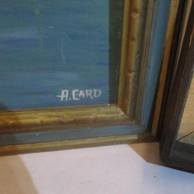 Various Painting By Different Artists 1 By Alice K. Card