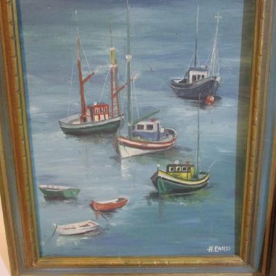 Various Painting By Different Artists 1 By Alice K. Card
