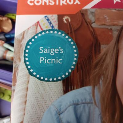 AMERICAN GIRL MEGA CONSTRUX "SAIGE'S PICNIC"