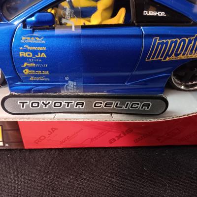 IMPORT RACER DIE-CAST TOYOTA CELICA MODEL CAR