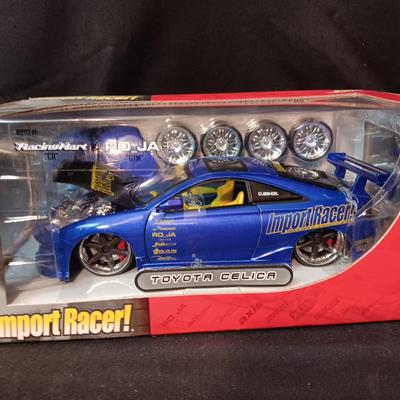 IMPORT RACER DIE-CAST TOYOTA CELICA MODEL CAR