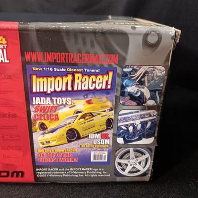 IMPORT RACER DIE-CAST TOYOTA CELICA MODEL CAR