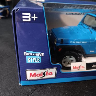 MAISTA DIE-CAST JEEP WRANGLER RUBICON MODEL TOY