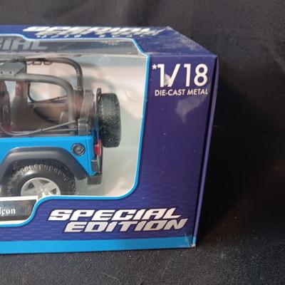 MAISTA DIE-CAST JEEP WRANGLER RUBICON MODEL TOY