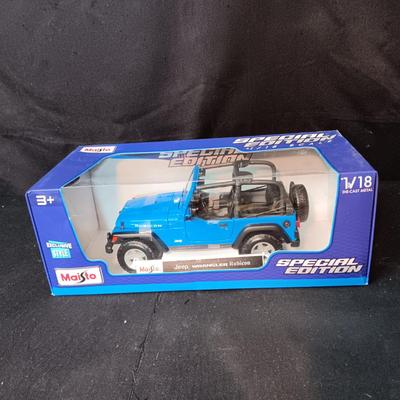 MAISTA DIE-CAST JEEP WRANGLER RUBICON MODEL TOY