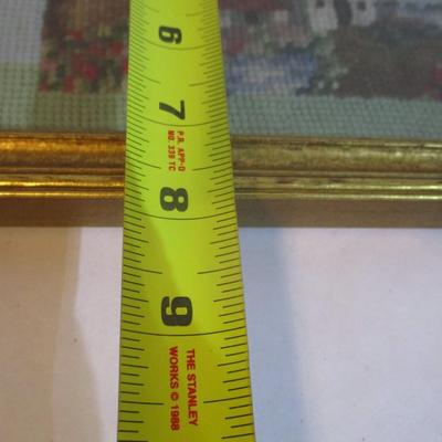 Vintage Embroidery Cross Stitch Decor
