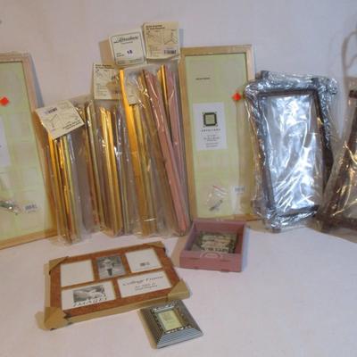Framed Glass Picture Frames & Kits