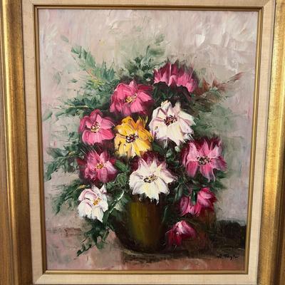 372 Vintage Original Oil on Canvas by A. Taylor