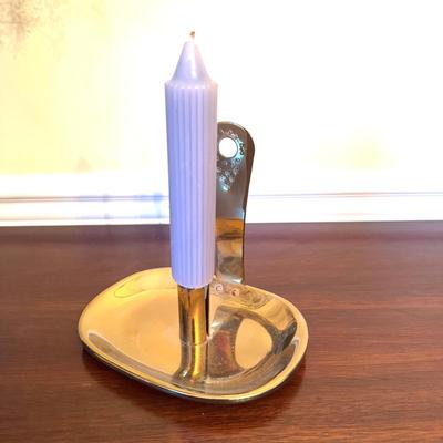 379 Artificial Floral Arrangement, Wooden Book Box, Brass Candlestick