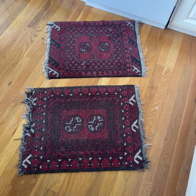 382 Two Small Vintage Oriental Rugs