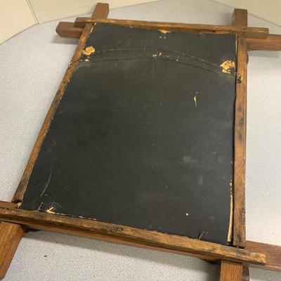 TWO Early Needlepoint Works In Antique Frames
