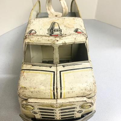 Marx Emergency Searchlight Unit Toy Truck