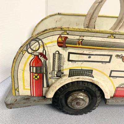 Marx Emergency Searchlight Unit Toy Truck