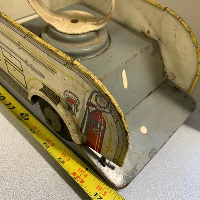 Marx Emergency Searchlight Unit Toy Truck