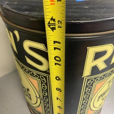 Large Vintage Reisman & Sons Pretzel Tin