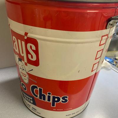 Large Lay’s Potatoes Chips Tin