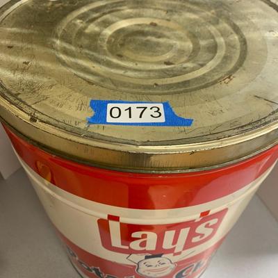 Large Lay’s Potatoes Chips Tin
