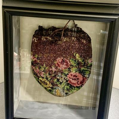 Framed In Glass - Vintage Beaded Purse