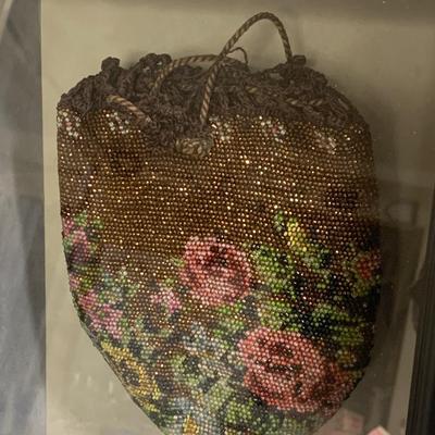 Framed In Glass - Vintage Beaded Purse