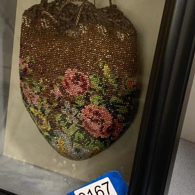 Framed In Glass - Vintage Beaded Purse