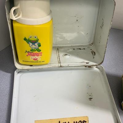 TWO Vintage Lunchboxes Muppets & Sesame Street