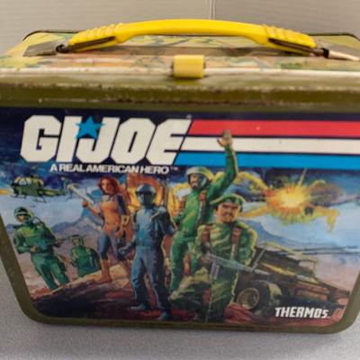 TWO Vintage Lunchboxes GI Joe & Masters of the Universe