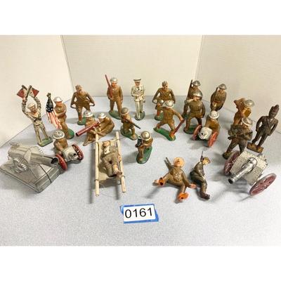Antique Lead Soldiers Lot