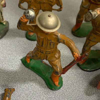 Antique Lead Soldiers Lot