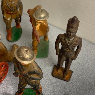 Antique Lead Soldiers Lot