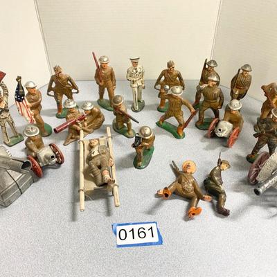 Antique Lead Soldiers Lot