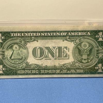 Series 1935-A $1.00 (***Star***) Silver Certificate Uncirculated Condition Serial *83960541A as Pictured. (***Star Banknote***). FREE...