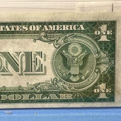 Series 1935-A $1.00 (***Star***) Silver Certificate Uncirculated Condition Serial *83960541A as Pictured. (***Star Banknote***). FREE...