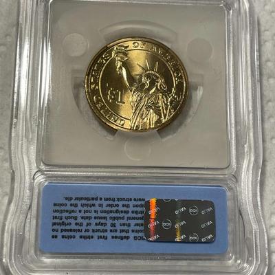 ICG Certified 2007-D MS67 Jefferson Presidential Dollar Coin "First Strike" as Pictured. FREE DOMESTIC SHIPPING.