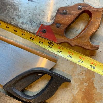 Hand Saws Tool Lot