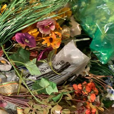 HUGE Faux Flowers / Plants Lot