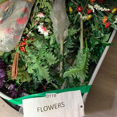 HUGE Faux Flowers / Plants Lot