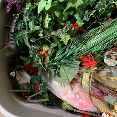 HUGE Faux Flowers / Plants Lot