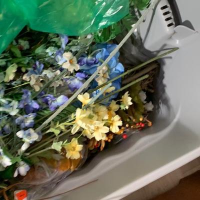 HUGE Faux Flowers / Plants Lot
