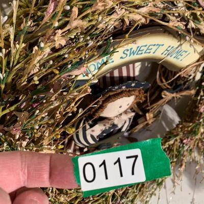 Faux Flowers Wreaths Lot