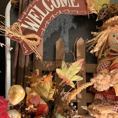 Faux Flowers Wreaths Lot