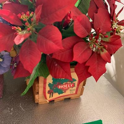 Decorative Faux Plants Lot