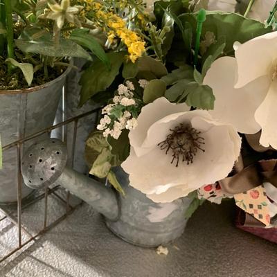 Decorative Faux Plants Lot