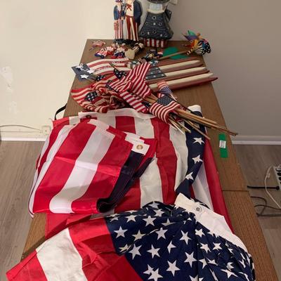 Huge Patriotic / Flags Lot