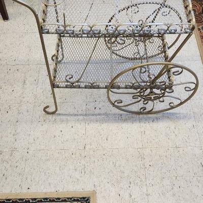 Vintage tea cart