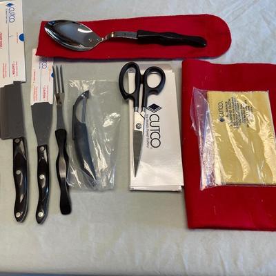 New Cutco knives with peeler and scissors